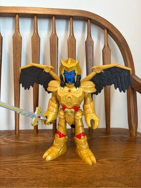 Imaginext Power Rangers Goldar 10" Action Figure with Sword